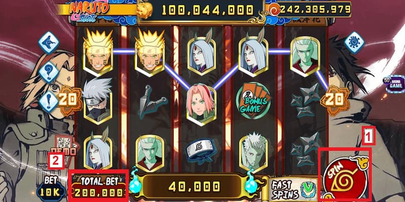 Nổ hũ Naruto Nổ hũ Naruto hướng dẫn chi tiết